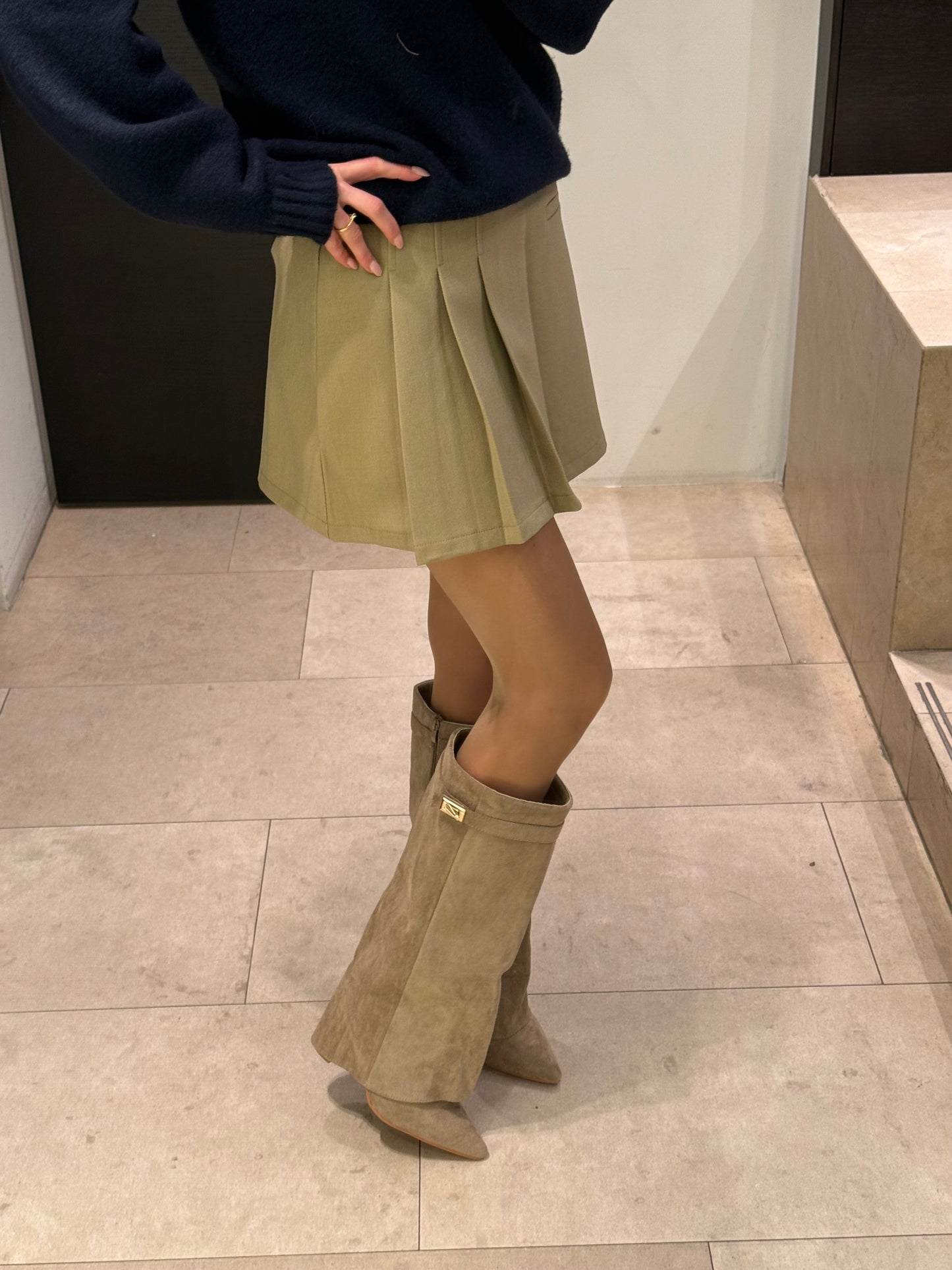 Charlotte Suede Boots
