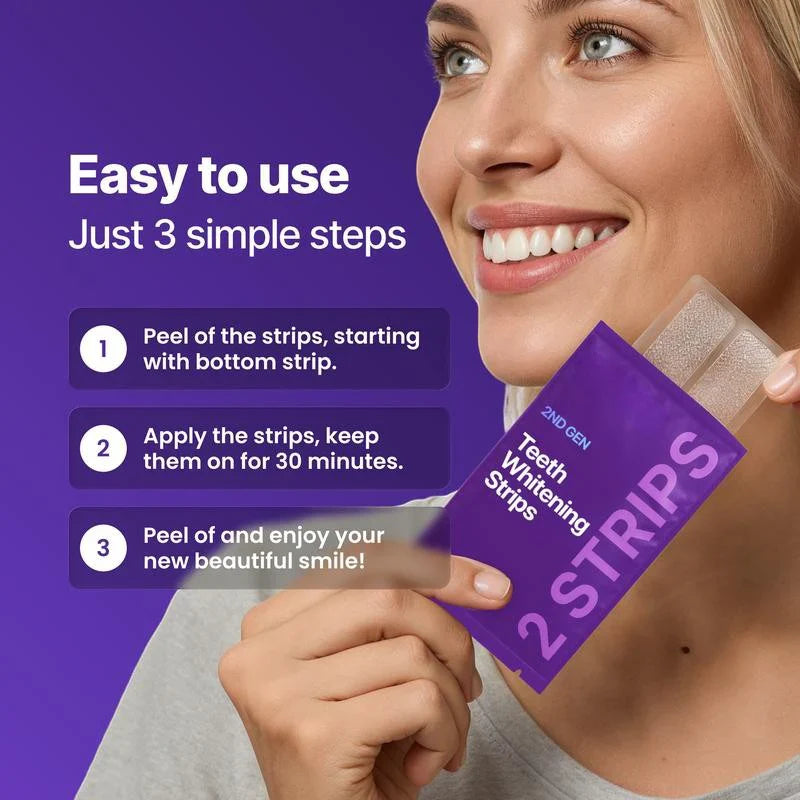 Tribeca Purple Teeth Whitening Strips