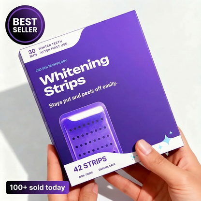 Tribeca Purple Teeth Whitening Strips